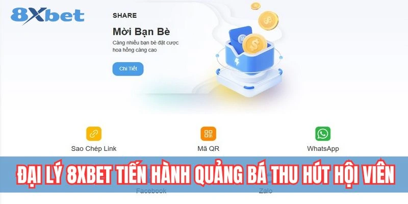 Đại Lý 8xbet - Khởi Đầu Hành Trình Làm Giàu Bền Vững 5 Đại lý 8xbet quảng bá thu hút hội viên mới.