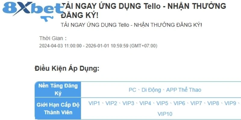 Đăng Ký Nhận Thưởng 8xbet Liền Tay, Ưu Đãi Hời Mỗi Ngày 1 Đăng ký nhận thưởng 8XBET nhanh chóng, ưu đãi hấp dẫn mỗi ngày