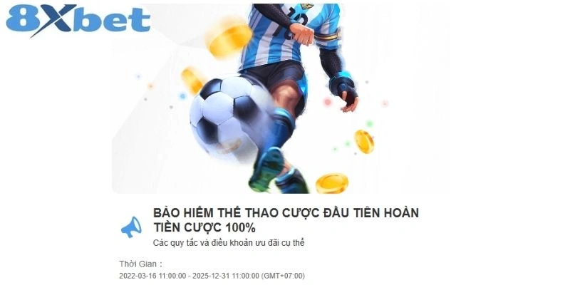 8xbet Bảo Hiểm Thể Thao Giúp Tối Ưu Hóa Lợi Nhuận Cược 2 Tìm hiểu điều kiện để nhận bảo hiểm thể thao tại đây