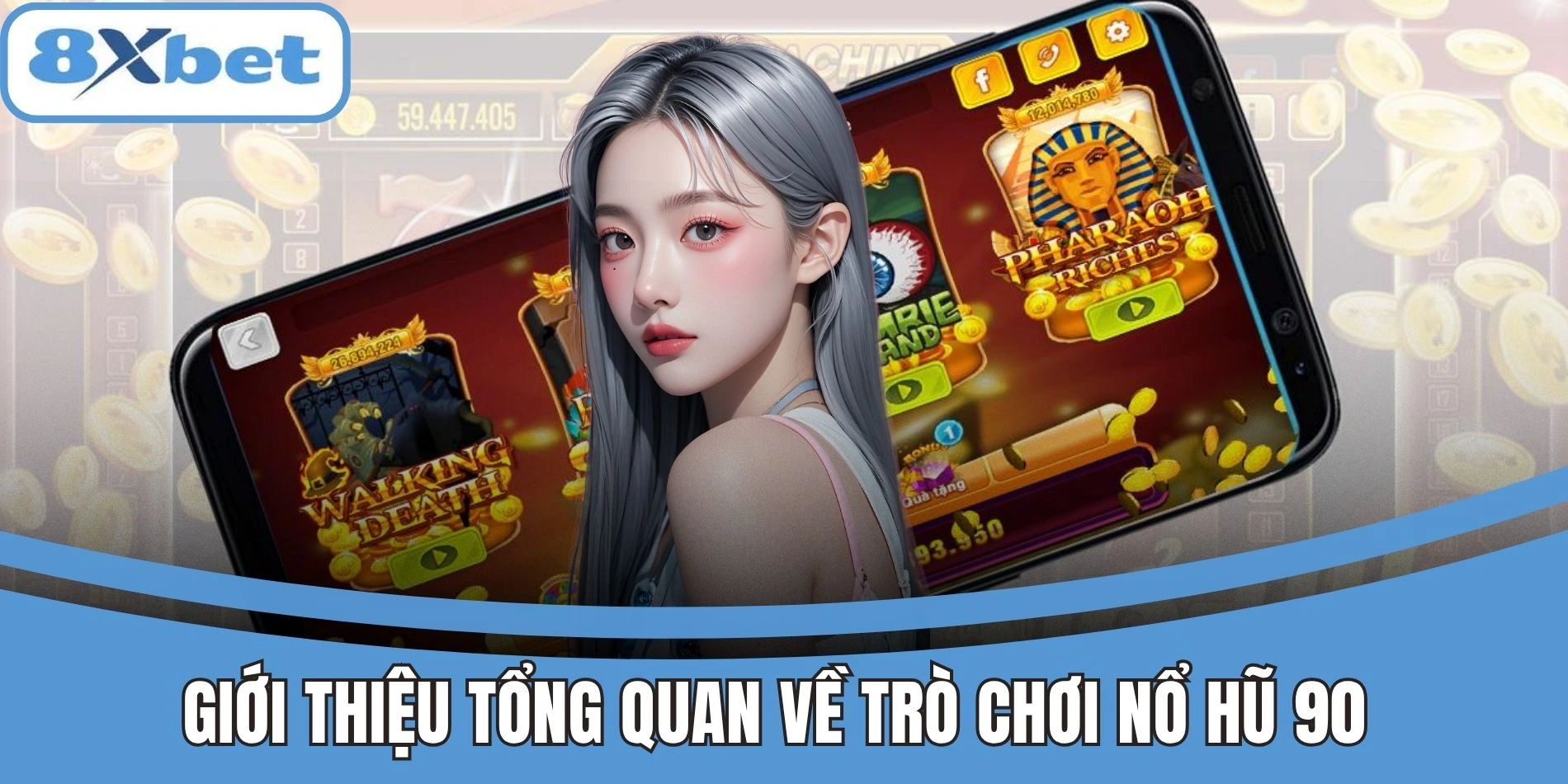 Nổ Hũ 90 8xbet Siêu Phẩm Đỉnh Cao Khiến Game Thủ Mê Mẩn 2 Tổng quan trò chơi Nổ Hũ 90 tại nền tảng 8xbet với giao diện sống động