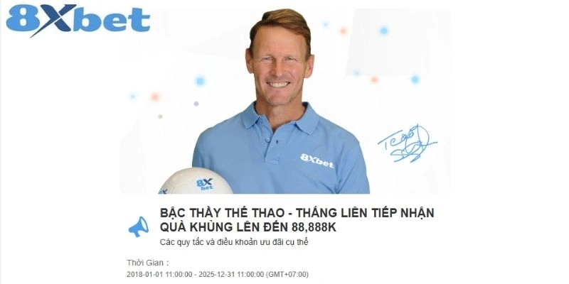 Khám phá phần giới thiệu ưu đãi 8xbet thắng liên tiếp