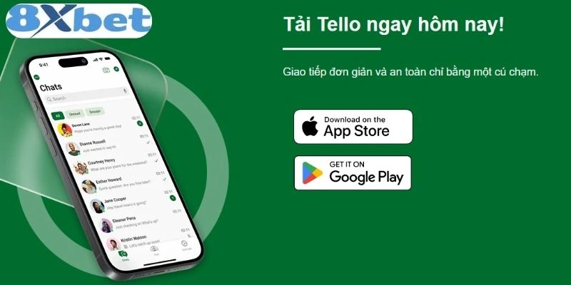 Đăng Ký Nhận Thưởng 8xbet Liền Tay, Ưu Đãi Hời Mỗi Ngày 4 Tham gia nhóm trên Tello dễ dàng